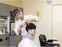 理容師のライセンスがあるからこそ提供できるメンズの美と癒し。