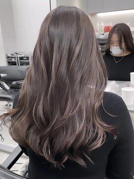 ジルブラン 横浜関内(JIL BLAN) ハイライトバレイヤージュダブルカラーケアプリーチ30代40代