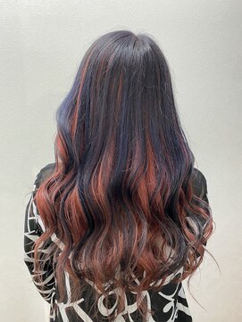 ウエストサイドバイエスブランド(WESTSIDE BY S BRAND) 派手髪☆アンブレラカラー