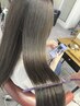 ネオメテオストレート　￥24800 カット込み。
