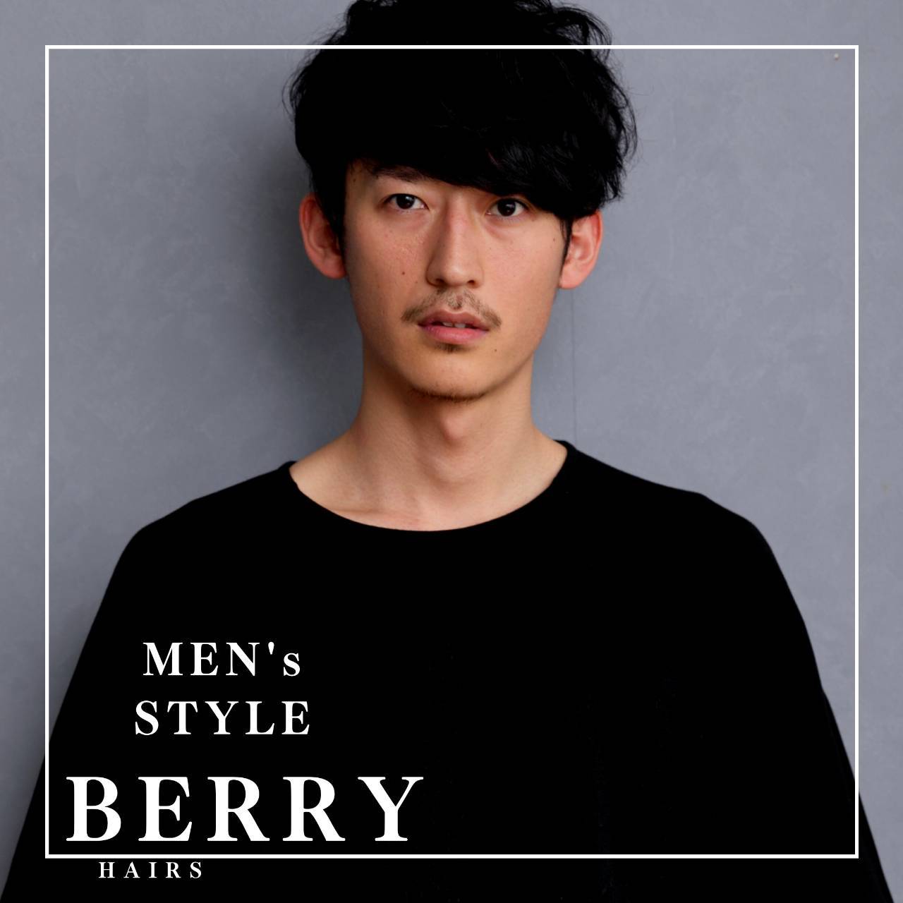 【男性限定】カット＋極上シャンプー+眉カット＿￥3190