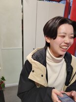 榮美容室 本店 アップバングウルフ