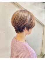 ハルキ ミナト ジャパン オオサカ(HARUKI MINATO japan OSAKA)&nbsp;40代50代小顔似合わせカットくびレイヤーエモージュ大人可愛い