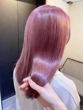 サロンドミルク 溝の口店(salon de MiLK) ピンクカラー