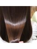 【髪質改善/最高級補修力】髪質改善TR+PLEX縮毛矯正+カット+ ARARE TR/¥35000