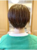 小顔ショコラアッシュヘルシースタイルふんわりカール