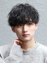 リップス 仙台annex(LIPPS) 波巻きシャドウパーマスパイラルパーマ韓国ヘア刈り上げマッシュ