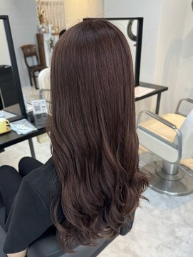 オルメント 天満 南森町(ORL'MENT) 20代30代40髪質改善ナチュラルボブ透明感 ピンクアッシュ