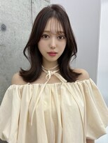 エヌアイ オモテサンドウ(ni omotesando)&nbsp;憧れ韓国くびれヘア/顔まわりカットレイヤーカット艶髪黒髪