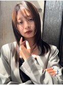 イメチェン前髪小顔ロング_銀座