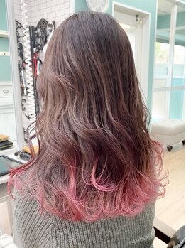 ヘアデザインカーム(hair design calm)の写真/ハイトーンも透明感カラーも【自分に合う】を見つけられる！今まで叶わなかったワンランク上の仕上がりに☆