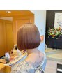 イースト(YEAST)&nbsp;髪質改善カラー×ボブ◎髪質と骨格、顔立ちに合わせて♪