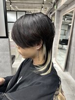 ルイス(L'wis)&nbsp;メンズエクステウルフ/ハイライト/ローライト/バレイヤージュ