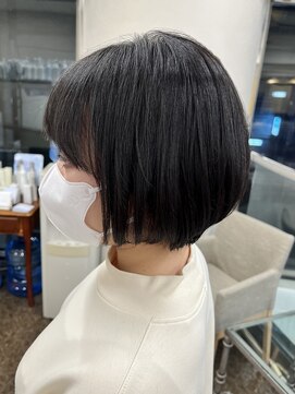 アントワープトーキョー(antwerp TOKYO) 30代40代大人ボブ髪質改善酸性ストレート根元パーマ