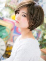 カバーヘア ブリス 川口(COVER HAIR bliss)&nbsp;くすみカラーアシンメトリー小顔前下がりボブc6川口20代30代40代