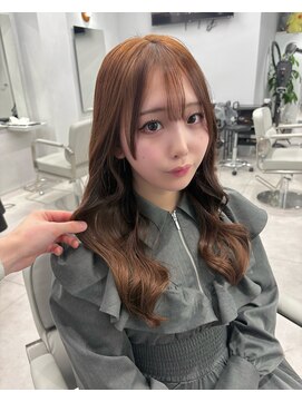 ポプルス(popls) ブリーチなしダブルカラーミルクティーブラウン