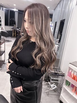 キング 枚方店(K!ng) 縮毛矯正髪質改善ハイライトレイヤーカット枚方美容室エクステ