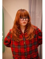 ディドゥダ(di doo dah)&nbsp;レディース　ロングレイヤーオレンジ