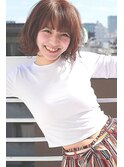 『over hair』ボブベース☆ゆるウェーブスタイル