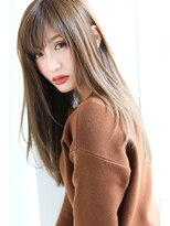 ロゼ 京橋(Rose)&nbsp;【ROSE】髪質改善＿レイヤーカット＿ベージュカラー＿ロング