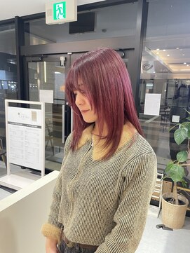 トータルビューティー クレド(TOTAL BEAUTY Credo byHAIR TIME) ピンク紫