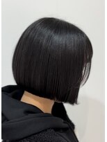 ソル 千早(S.O.L)&nbsp;千早/髪質改善/黒髪×うちに収まるミニボブ♪