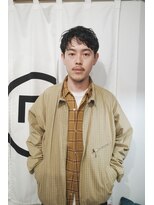 ワク(WAKU)&nbsp;【WAKU】メンズ/ニュアンスパーマ/ビジネスショート