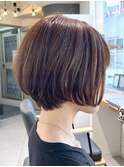 丸みショート☆似合わせカット 【新宿】