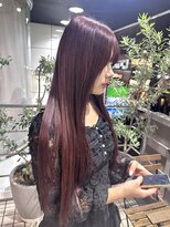 ヘアーアンドメイク ビス(HAIR&MAKE bis)&nbsp;ワンカラーでできるレッドカラー