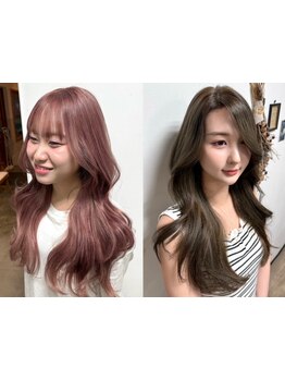 周りと差がつくトレンドカラーでブリーチ初心者の方やmen'sの方も理想のスタイルに。