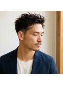 大人メンズリバースパーマ 20代 30代 40代 50代 60代