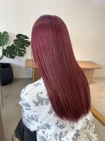 ヴィンス(vince)&nbsp;ピンクカラー/カシスピンク/暖色カラー/ブリーチ1回