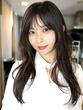 ホロン 池袋(HOLON) 池袋美容室HOLON【暗めカラー/レイヤーカット/似合わせ/黒髪】