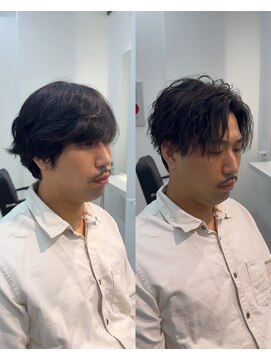オン(on.) 似合わせカット　スタイリング簡単なパーマ