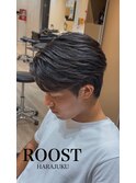 MEN’S HAIR/サーフカール/刈り上げセンターパート/髪質改善