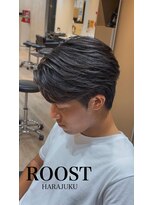 ルースト 原宿店(ROOST)&nbsp;MEN’S HAIR/サーフカール/刈り上げセンターパート/髪質改善
