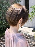 可児市/ツヤ透明感カラーベージュカラー白髪染め白髪ぼかし