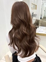 マウルルナ(MAEUL luna)&nbsp;レイヤーカット/ベージュカラー/萩村風人