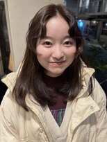 エヴリンアンドペイジ(Evelyn&paige)&nbsp;顔周りレイヤー/ブラウンカラー【神戸元町/水原】