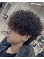 フィフスパーク(fifth PARK)&nbsp;渋谷fifthルーズパーマシャドウパーマ束感無造作メンズパーマ