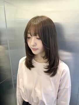 ゴウトゥデイシェアサロン 町田店(GO TODAY SHAiRE SALON) ヘーゼルベージュ/レイヤーカット【町田】
