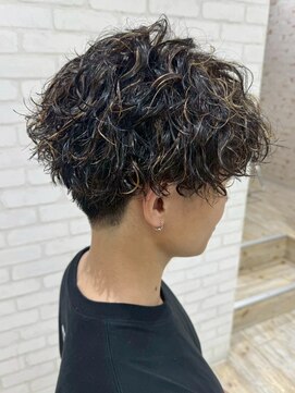 ガーデン 西川田店(garden) 宇都宮メンズカットメンズパーマ波巻きスパイラルパーマツイスパ