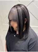 コントラストハイライト／白髪ぼかし／mai