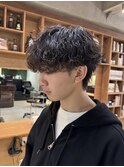ツイストスパイラルパーマ/波巻きパーマ/メンズ/メンズパーマ