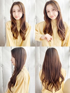 ラピス 新宿店(Lapis) 白髪カバー × 上質ツヤミディ[新宿/新宿駅/新宿]