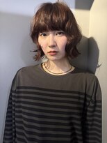 ゾーイ ケゴ 天神今泉(ZOEY kego) 今泉 ボブパーマ ブリーチなしカラー