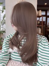 Myrtilleがお客様と一緒に作る透明感たっぷりのデザインカラー♪