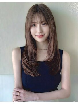 ココラー(COCOlar) 上品な抜け感.顔まわりレイヤーで作る大人のミディアム