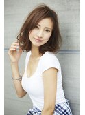 チョコレートベージュレイヤーボブ 大人ボブ レイヤーカット柏
