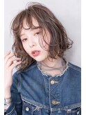 ACE 大人可愛いゆるふわミディアム×暗髪ブラウン